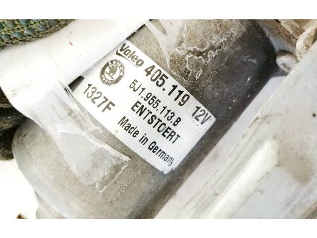 Моторчик дворников 5j1955113b, 405119    Skoda Fabia Mk2 (5J)