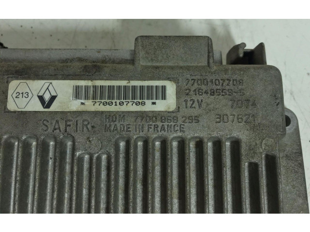 Блок управления двигателя 7700868295, 7700107708 Renault Clio I