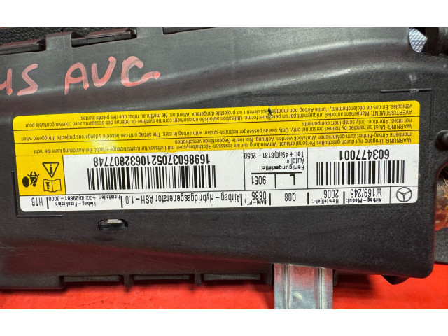 Подушка безопасности в сиденье 1698603705, 603477001   Mercedes-Benz A W169