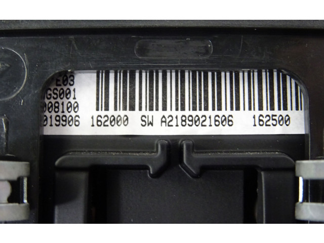 Дисплей A2189021606 Mercedes-Benz A W176