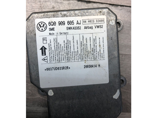 Блок подушек безопасности 6Q0909605AJ, 5WK43352 Volkswagen Caddy