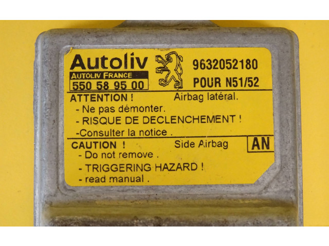 Блок подушек безопасности 9632052180, 550589500   Peugeot 306