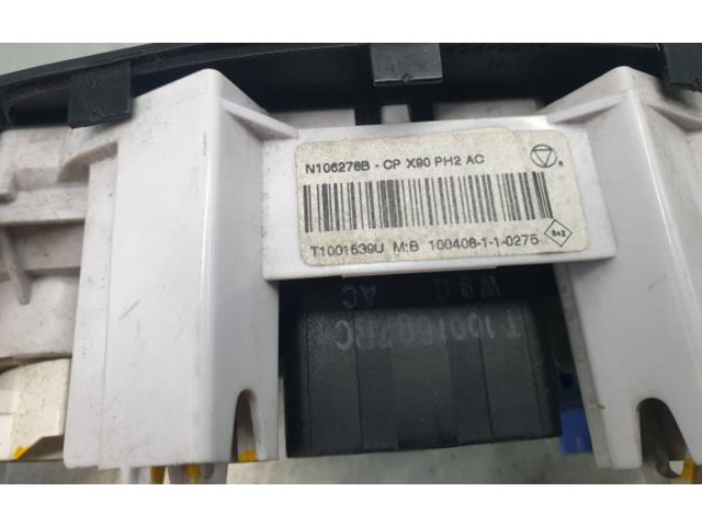 Блок управления климат-контролем N106278B, 100408110275 Dacia Sandero