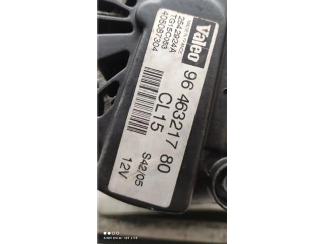 Генератор 9646321780, 9646321780   Citroen C8      