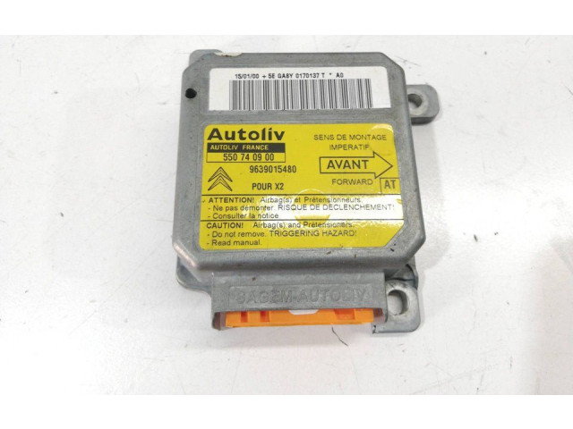 Блок подушек безопасности 550740900   Citroen Xantia