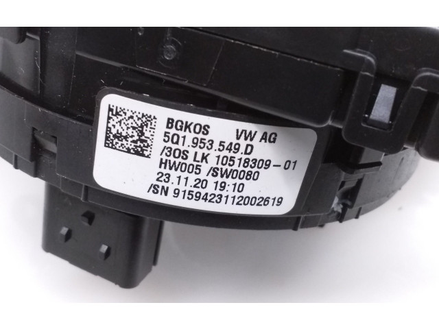 Подрулевой шлейф SRS 5Q1953549D Volkswagen Golf VIII