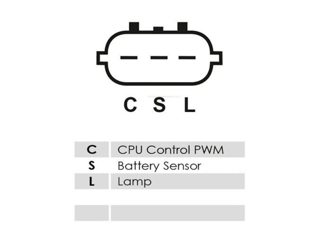 Генератор CA1946, 3EFFE Nissan Navara D40