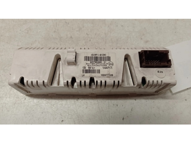 Дисплей    9657882880, 102477709   Citroen C4 I