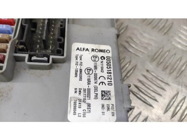 Pojistková skříňka 00505181210 Alfa Romeo MiTo 2007