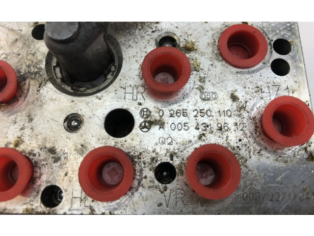 Блок АБС 0265250110, A0094312612 Mercedes-Benz SL R230 2001 - 2012 года