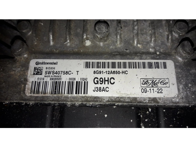 Блок управления двигателя 5WS40758C   Ford Galaxy