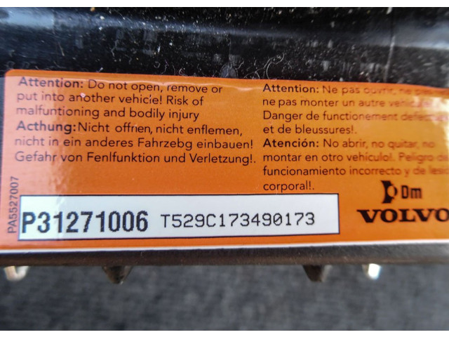 Подушка безопасности водителя 31271006   Volvo V70