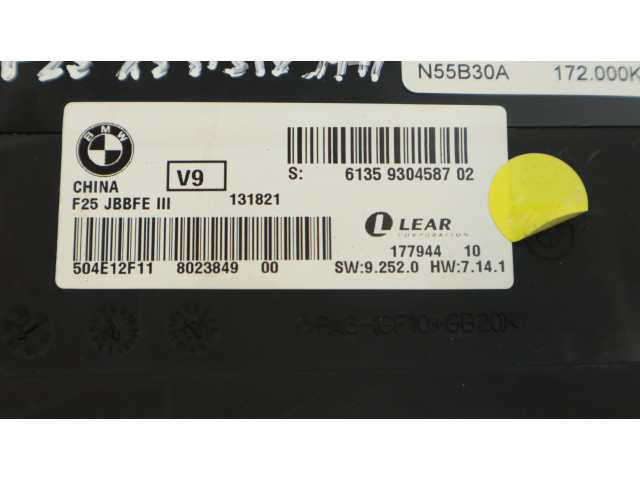 Блок комфорта 9304587, N55B30A BMW X3 F25