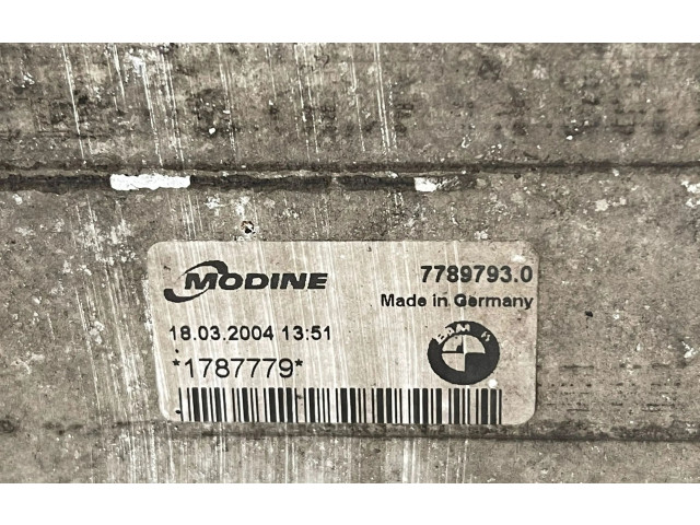 Интеркулер  77897930, 1787779   BMW X3 E83 