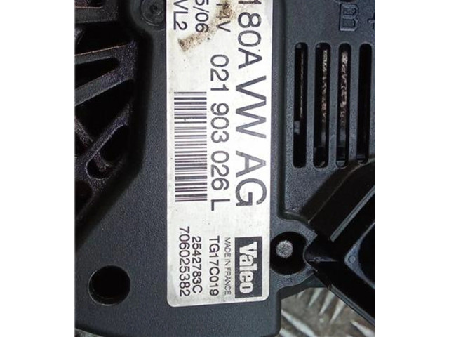 Генератор 021903026L, 2542783C   Volkswagen PASSAT B6      