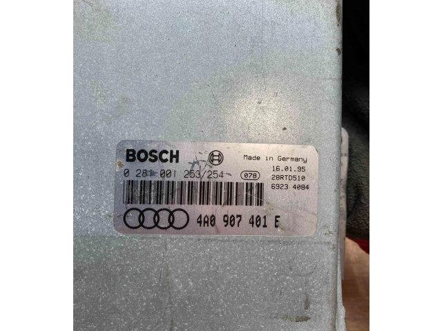 Řídící jednotka 4A0907401E, 0281001253 Audi A6 S6 C4 4A 1994