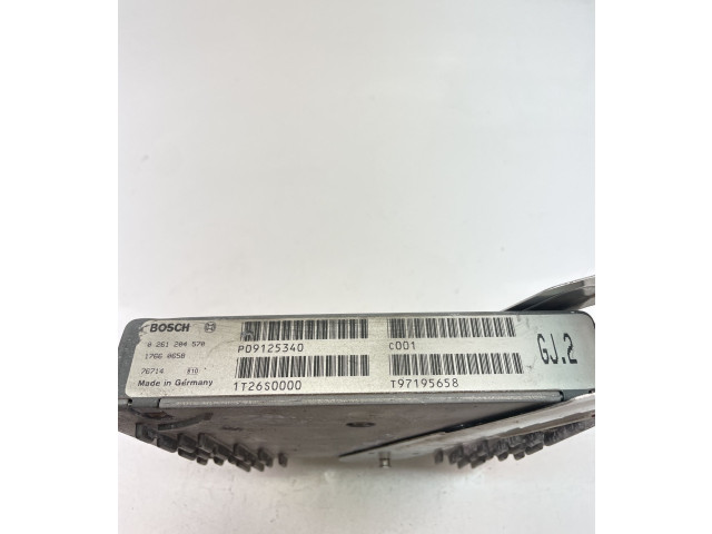 Блок управления двигателем Блок управления P09125340, 0261204570   Volvo V70