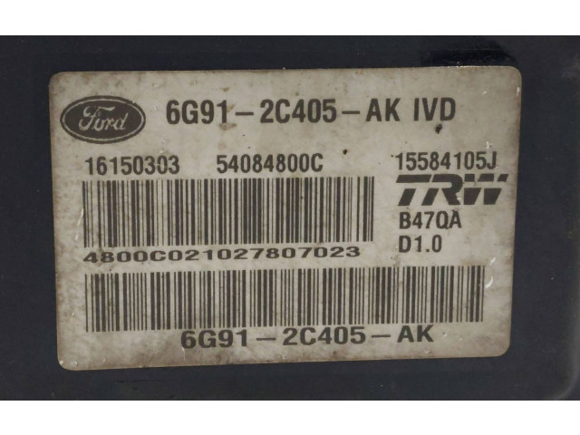 Блок АБС 6G912C405AK, 54084800C Ford S-MAX 2006 - 2015 года