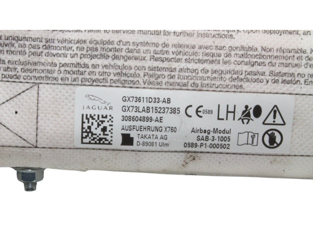 Подушка безопасности в сиденье GX73611D33AB Jaguar XE