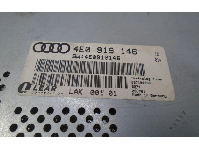 Řídící jednotka 4E0919146 Audi A8 S8 D3 4E