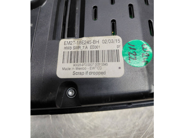 Блок управления климат-контролем EM2T18E245BH, EM2T18E245BJ Ford S-MAX