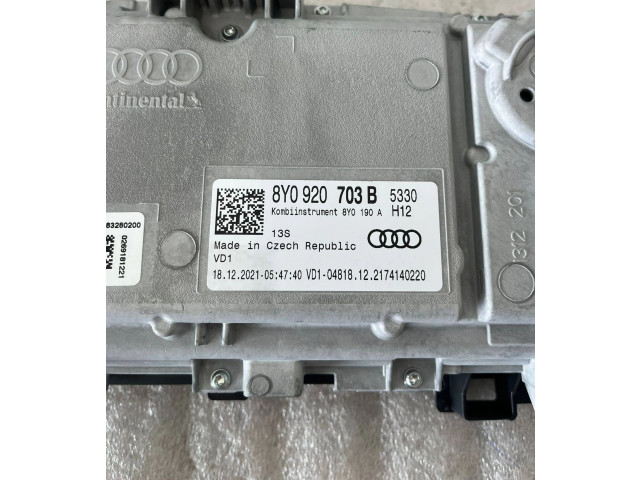 Панель приборов 8Y0920703B   Audi A3 8Y       
