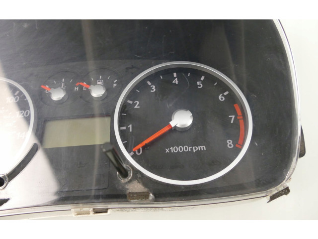 Панель приборов    Hyundai Coupe       