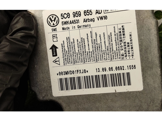 Блок подушек безопасности 5C0959655AD, 5WK44531 Volkswagen Jetta VI