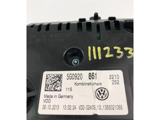 Панель приборов 5G0920861, NP2039 Volkswagen Golf VII