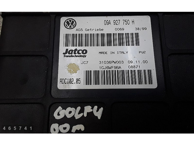 Блок управления коробкой передач 09a927750h Volkswagen Golf IV