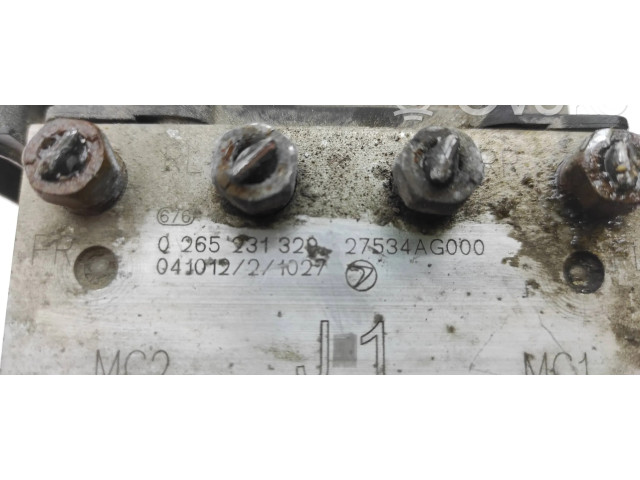 Блок АБС 27534AG000, 04101221027 Subaru Legacy 2004-2006 года