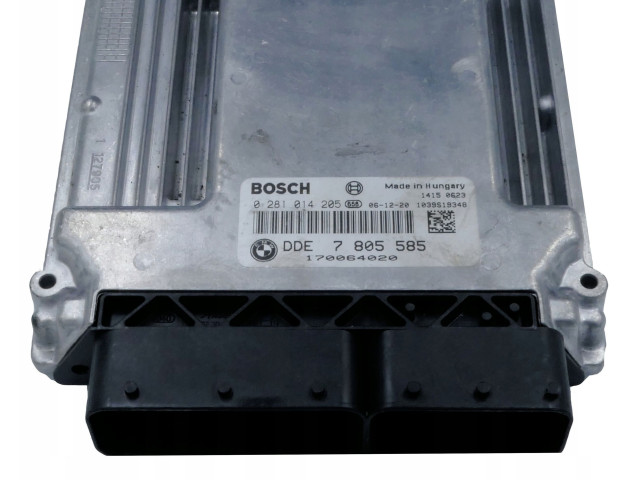 Řídící jednotka 7805585, 0281014205 BMW X5 E70 2006