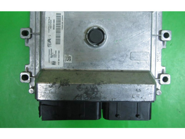 Блок управления двигателем ECU 9830510980, 9815037580 Citroen C3
