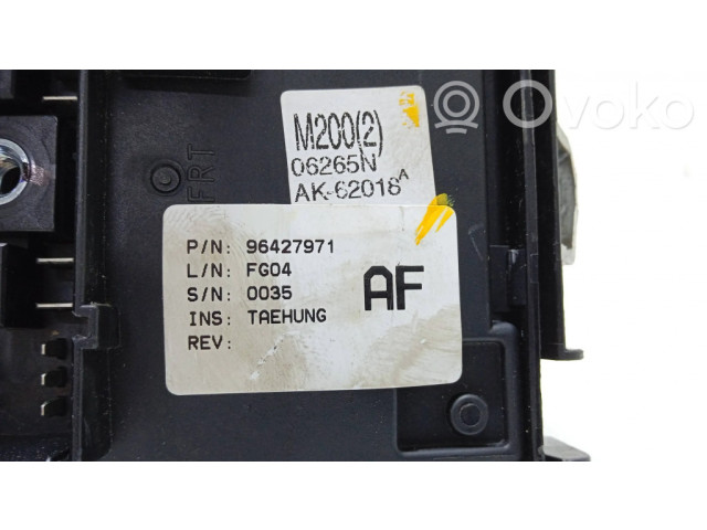 Pojistková skříňka 96427971, AK62018 Chevrolet Spark 2008