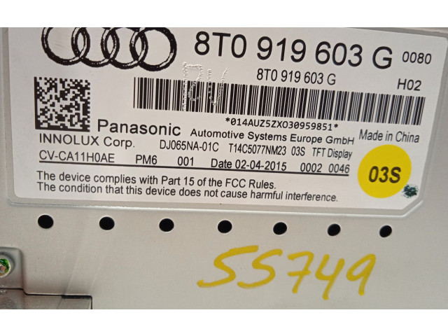 Дисплей 8T0919603G Audi A4 Allroad
