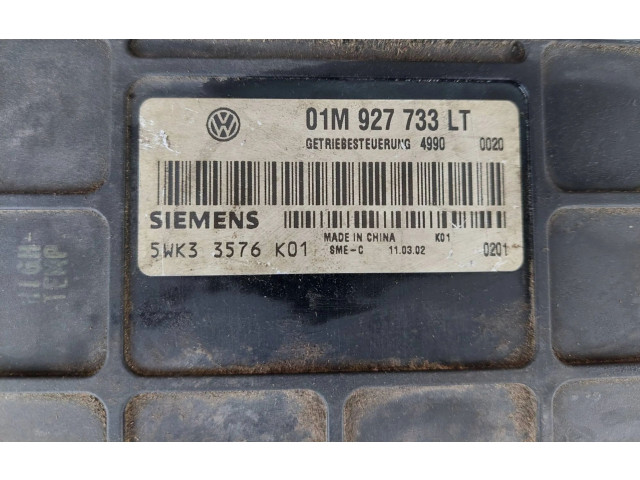 Блок управления коробкой передач 01M927733LT, 5WK33576K01   Volkswagen Golf IV