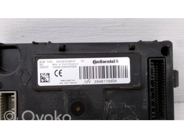 Блок комфорта 284B17980R, A2C92226607 Dacia Dokker