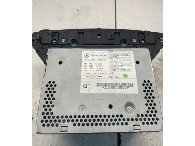 Vstřikovací čerpadlo A2098700489 Mercedes-Benz CLK A209 C209