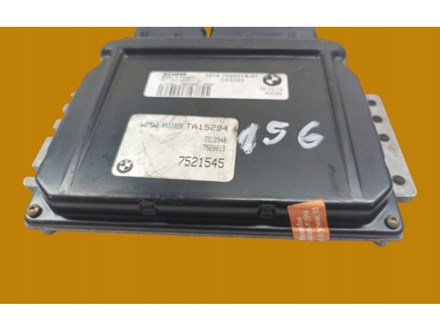 Řídící jednotka 7520019, 89KM Mini One - Cooper Cabrio R52 2002