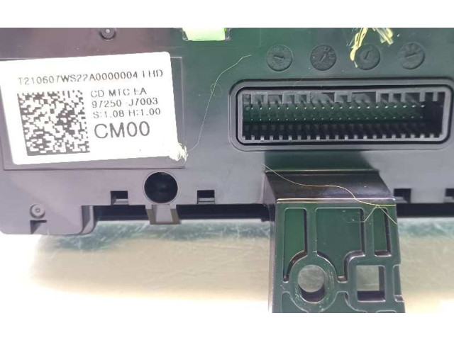 Блок управления климат-контролем 97250J7003WK, 97250J7003   KIA Ceed