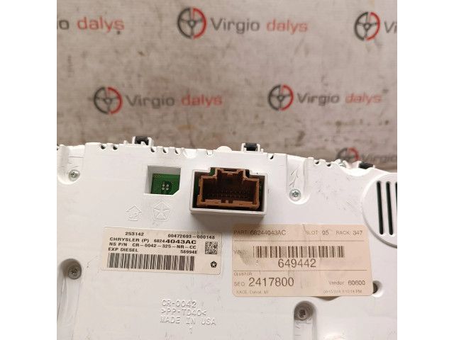 Панель приборов 68244043ac Jeep Grand Cherokee