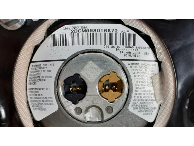 Подушка безопасности водителя 34220229A, E509E321138U176 Chrysler 300 - 300C