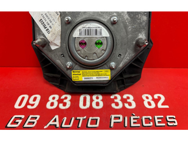Подушка безопасности водителя 8686221, 601407700 Volvo XC90