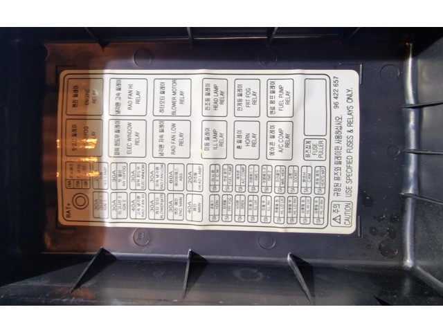 Блок предохранителей 96422657   Chevrolet Rezzo    