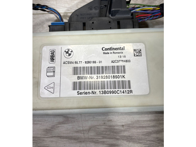 Блок подушек безопасности 9280185, 31928018501K BMW X3 F25