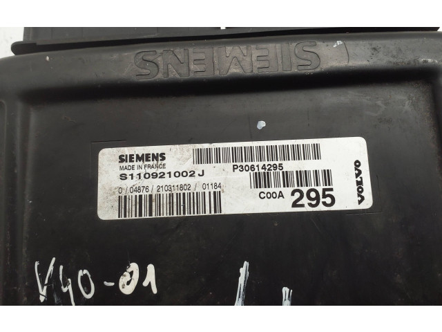 Блок управления двигателя P30614295, S110921002J Volvo S40, V40