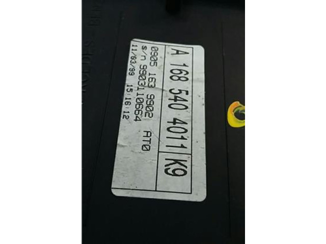 Přístrojová deska Mercedes-Benz A W168 1997 A1685404011K9