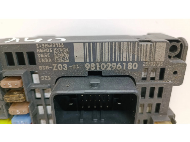 Модуль управления BSM 9810296180, BSMZ0301 Citroen C4 Grand Picasso