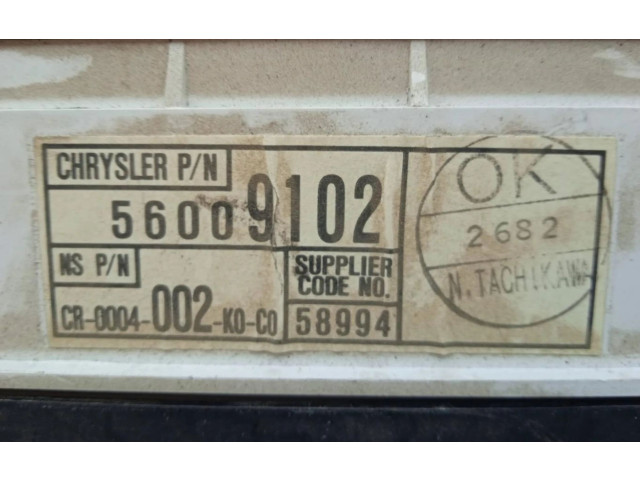 Панель приборов 56009102, CUADROINSTRUMENTOS   Jeep Grand Cherokee (WJ)       