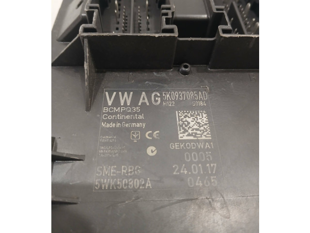 Блок комфорта 5K0937085AD, BCMPQ35 Volkswagen Caddy